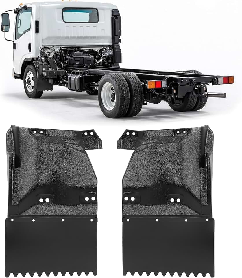 ALMULOO 2pcs Splash Guard Fender Liner Shields Compatible with 08-24 NRR