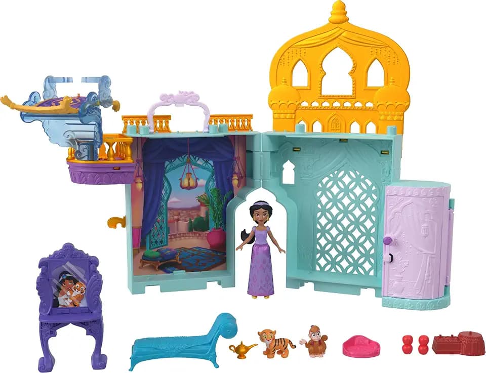 Mattel Disney Princess Jasmine Storytime Stackers Puppenhaus-Set