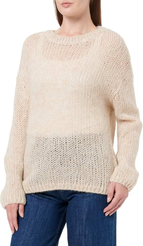 HUGO Damen Slookina_b Knitted_Sweater