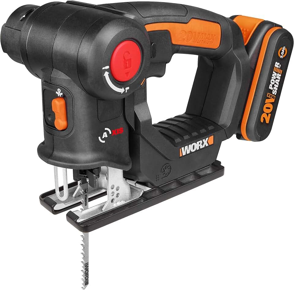 WORX WX550 Axis Akku-Multisäge