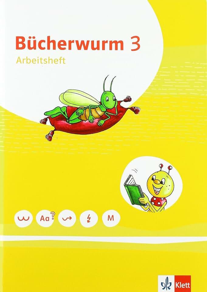 Bücherwurm Sprachbuch 3. Ausgabe für Berlin, Brandenburg, Mecklenburg-Vorpommern, Sachsen, Sachsen-Anhalt, Thüringen: Arbeitsheft zum Sprachbuch Klasse 3 (Bücherwurm. Ausgabe ab 2019)
