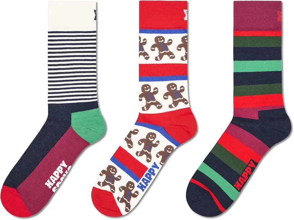 Happy Socks 3-Pack Holiday Socks