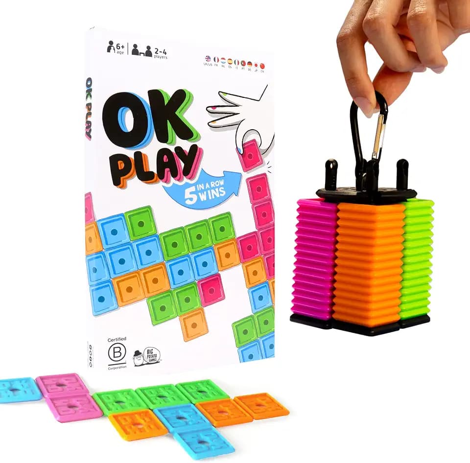 Big Potato - OK Play - 2026 Edition. Das Perfekte Reisespiel für Familie und Freunde | Für 2-4 Spieler, leichtes Strategiespiel Idee, Wichtelgeschenk