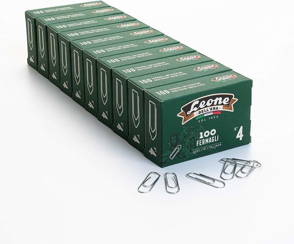 Dell'Era Nr. 4 - mm. 32 Rinde 10 Boxen 100 Stück - Made in Italy | 10 box × 100 Stück | 100 Stück (10er Pack)