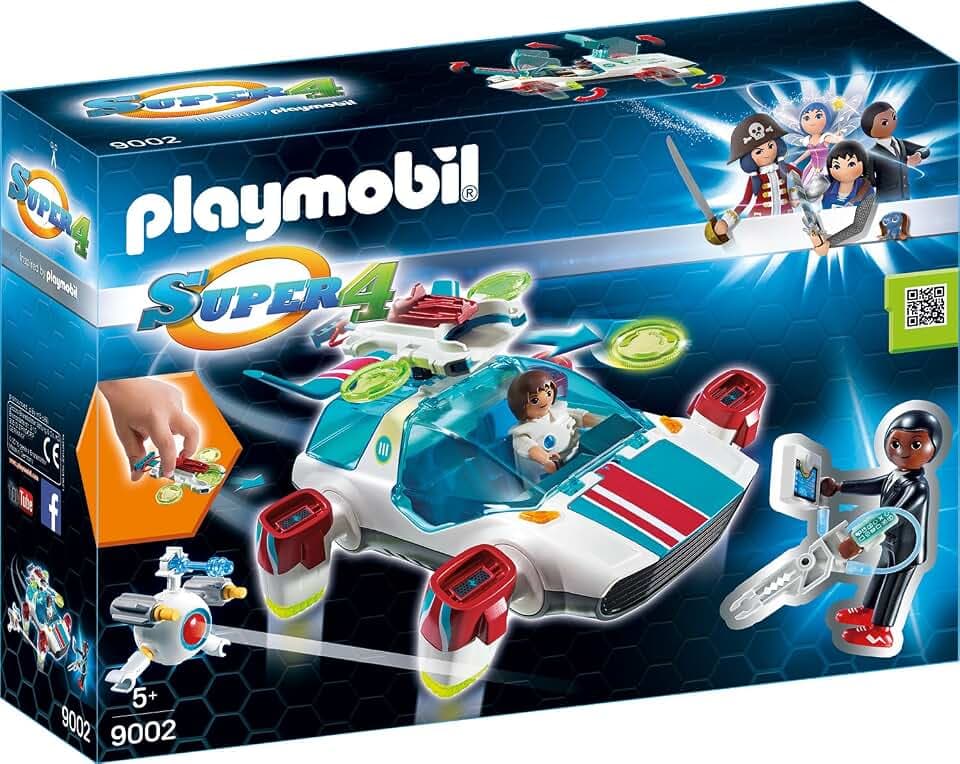 PLAYMOBIL 9002 FulguriX mit Agent Gene