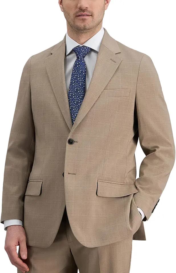 Haggar Men's Classic Fit Smart Wash Suit Separate Pants & Jackets