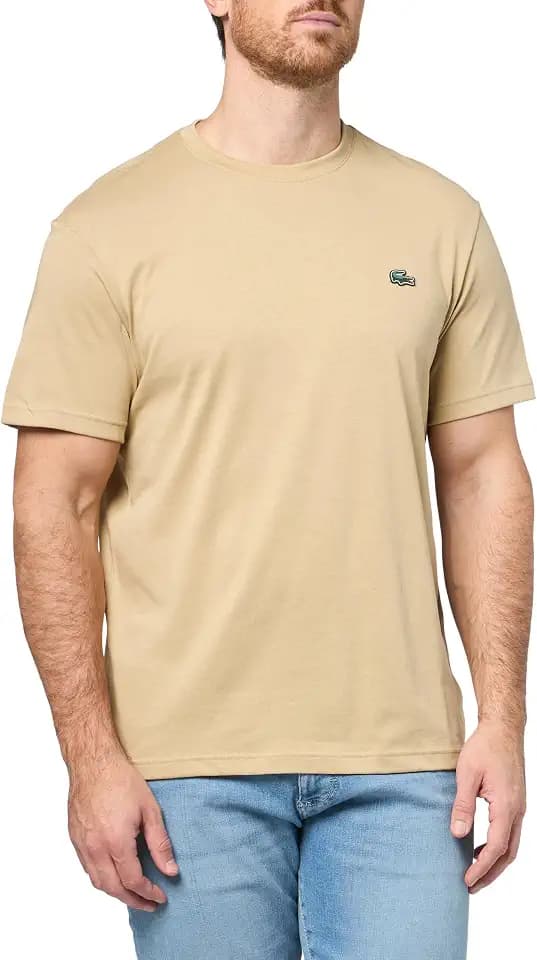 Lacoste Men's Relaxed Fit Signature Print T-Shirt