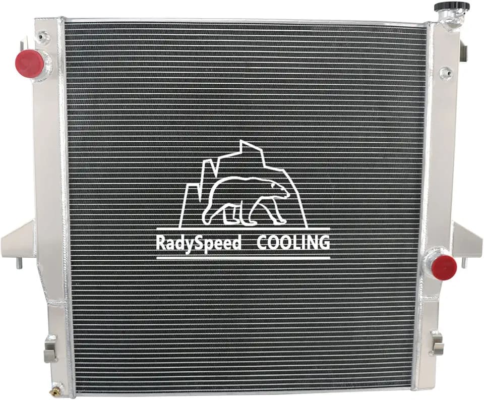 4 Row Aluminum Radiator For 2003-2010 2007 Dodge Ram 2500 3500 5.9L 6.7L CUMMINS