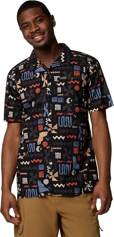 Columbia Herren Pine Canyon Short Sleeve Kurzärmeliges Hemd (1er Pack)