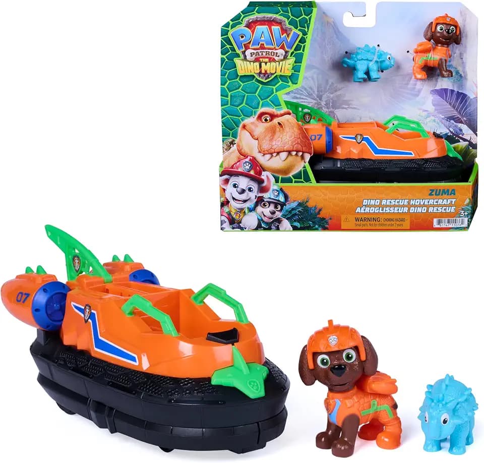 PAW PATROL Der Dino Film Zumas Dino-Rettungs-Hovercraft, ab 3 Jahren