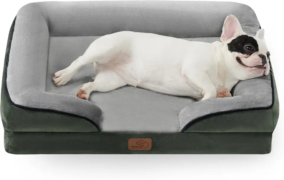 Bedsure Orthopedic Dog Beds for Medium Dogs Washable Original Design