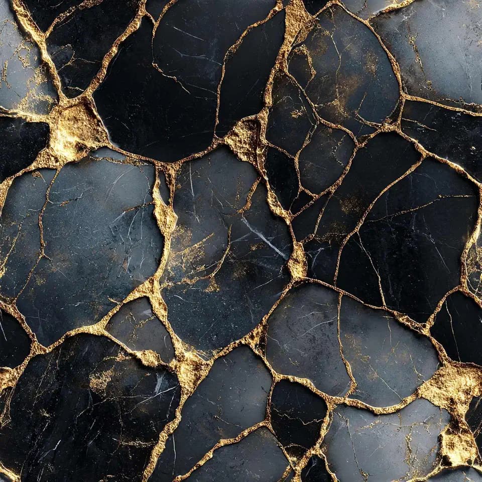 Black Marble Peel and Stick Wallpaper,Gold Vein Luxury Wallpaper