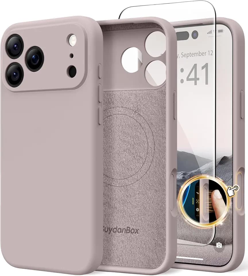 Magnetic for iPhone 18 Pro Case/iPhone 17 Pro Case Silicone