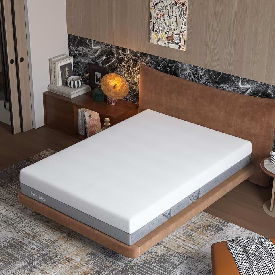 Novilla Matratze 120x200 cm mit Gel-Memory-Schaum, H3 & H4, 30cm Hoch