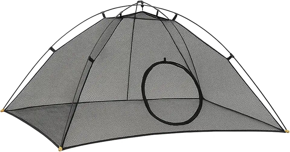 Outback Jack Cat Tent, Large Portable Playhouse for Outdoors and Indoors
