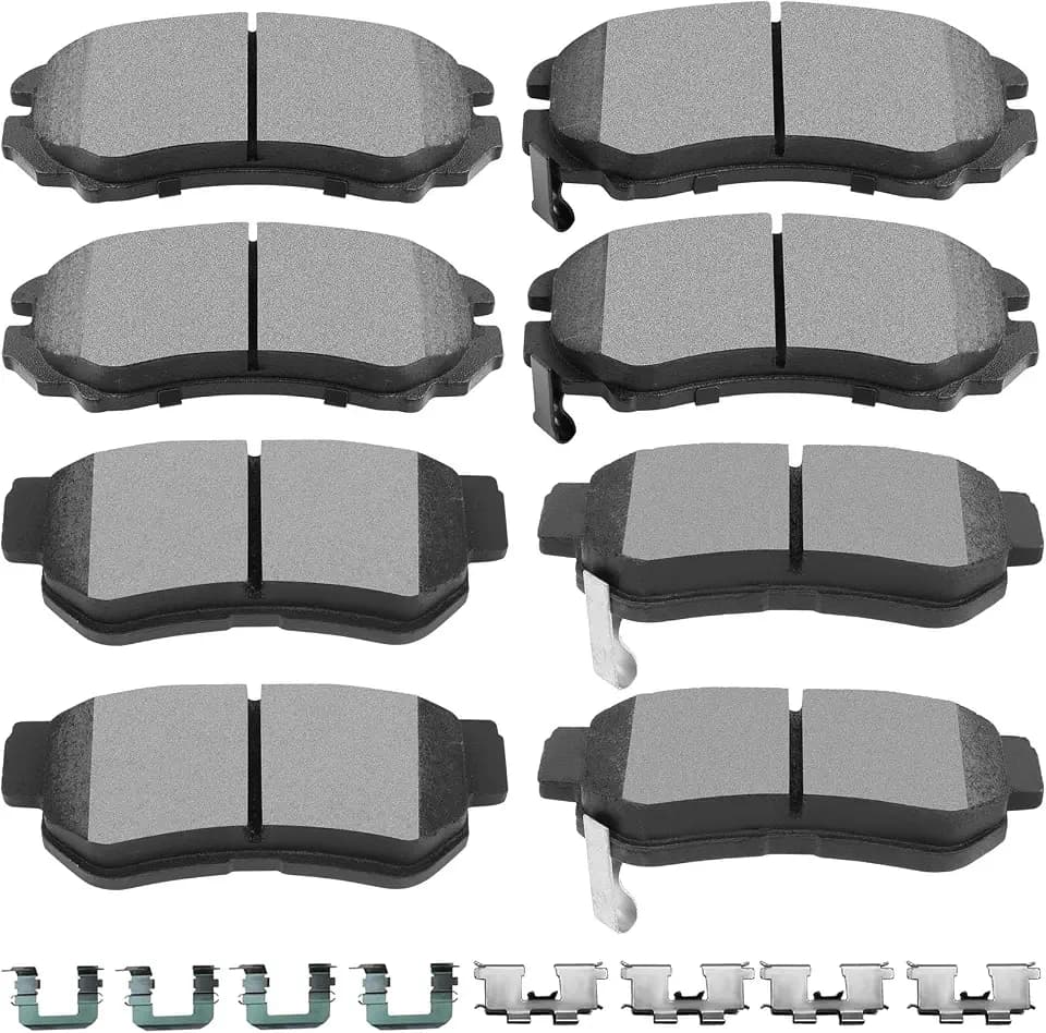 SCITOO D924 D813 Front Rear Ceramic Brake Pads Sets For Elantra 2007-2009