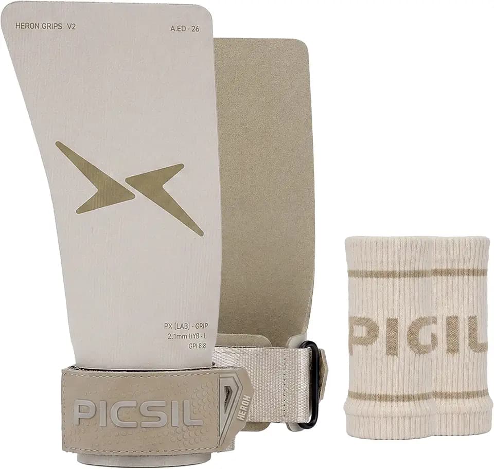 PICSIL Heron Grips, Hybrid Use with or Without Chalk