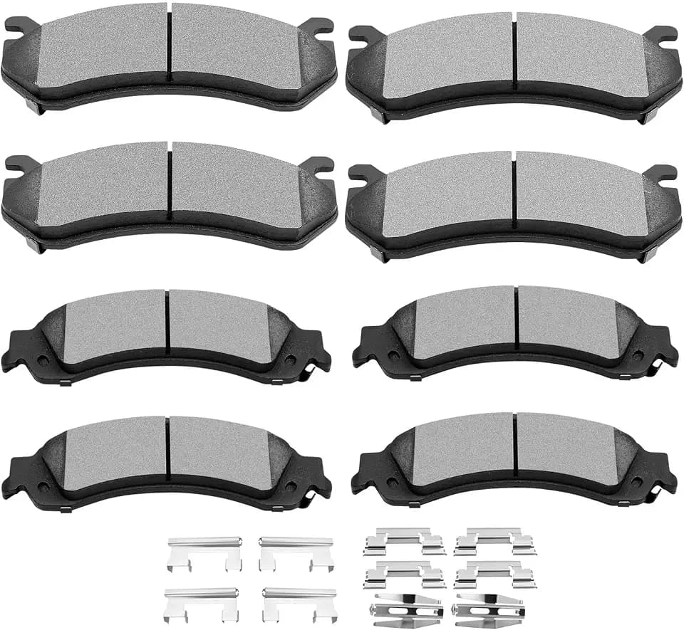 SCITOO D785 D834 Front Rear Brake Pad Sets For CHEVROLET For SILVERADO 1500
