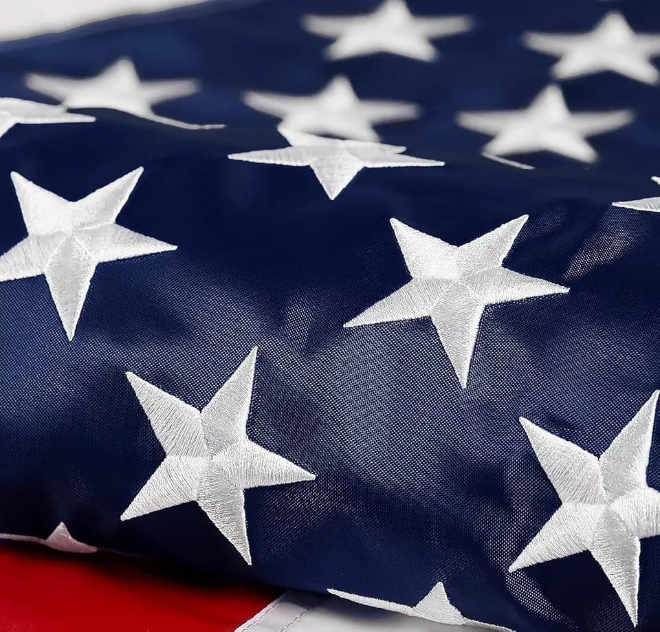 American Flag 3x5 ft,Heavy Duty Nylon for Outdoor UV Protection US Flag