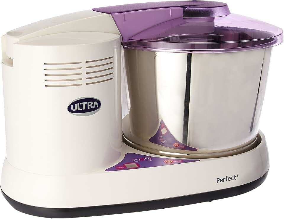 Ultra Perfect+ Table Top 2 Liter Wet Grinder with Atta Kneader & Digital Timer, 110V