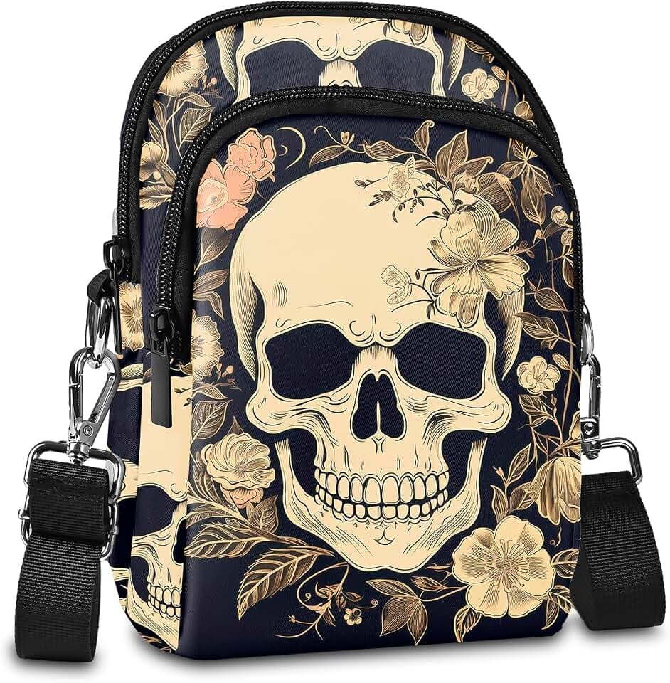 Crossbody Bags for Women Cell Phone Bag Mini Over Shoulder Handbag Purse with Card Slots and Adjustable Strap