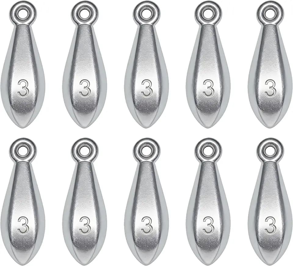 Bank Sinkers No-Roll Fishing Weight for Surf Catfish Saltwater