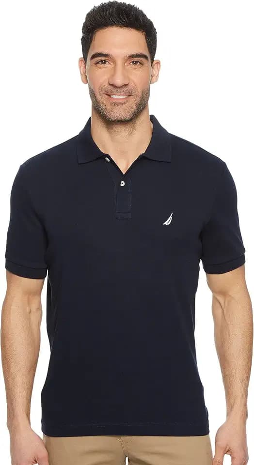 Nautica Men's Classic Fit Short Sleeve Polo Shirt