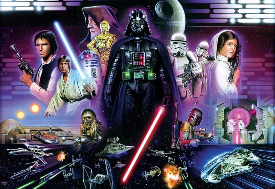 Buffalo Games Star Wars Puzzle, Don't Underestimate the Force, 2000 Piece