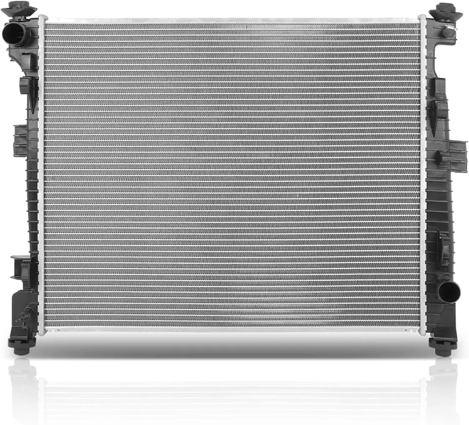 SCITOO Engine Coolant Radiator compatible with Dodge for Jeep