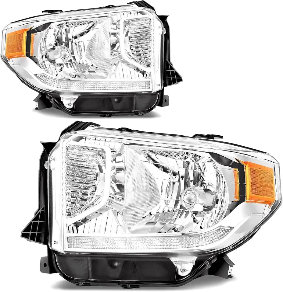 AUTOSAVER88 LED DRL Headlights Compatible with 2014-2021 Toyota Tundra