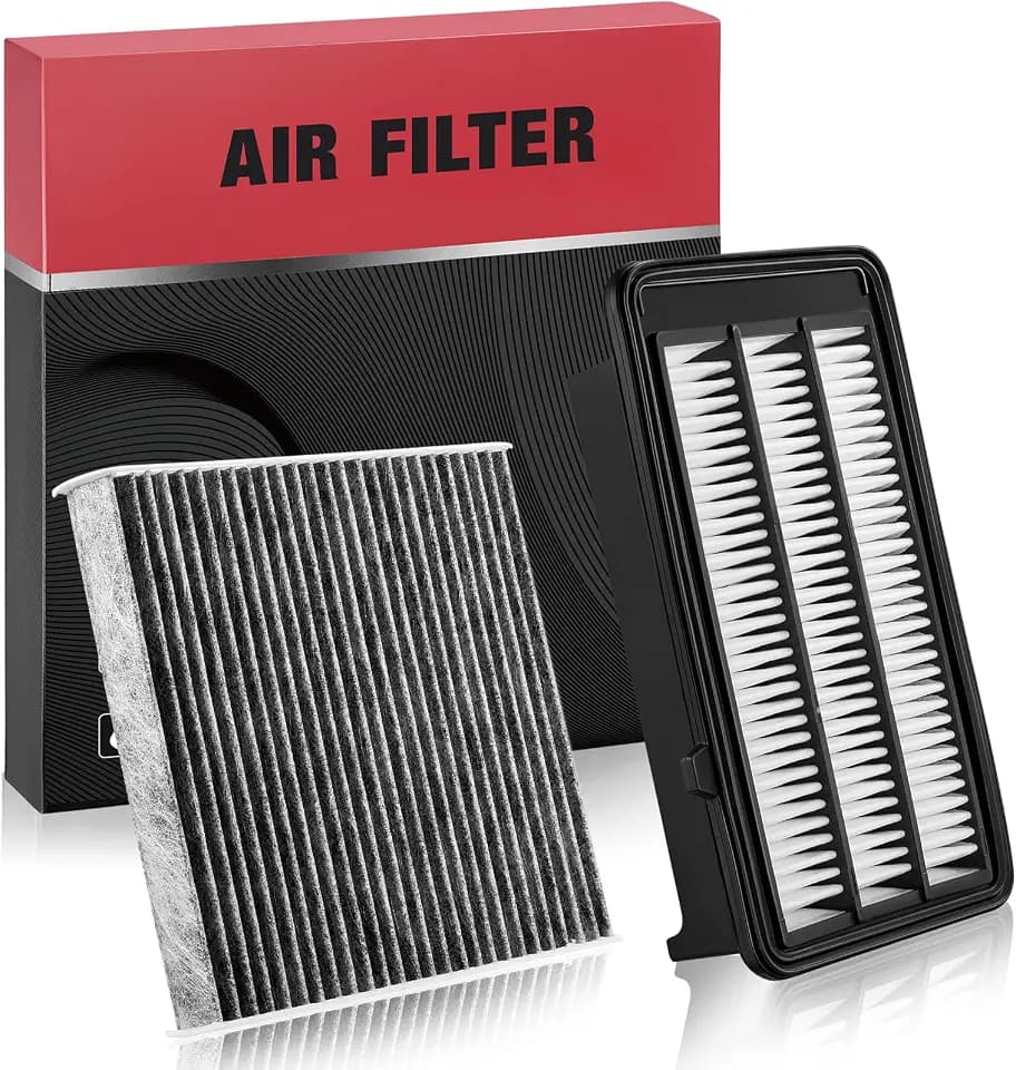 BDFHYK Engine Air Filter CA12050 Engine and CF11182 Cabin Air Filter