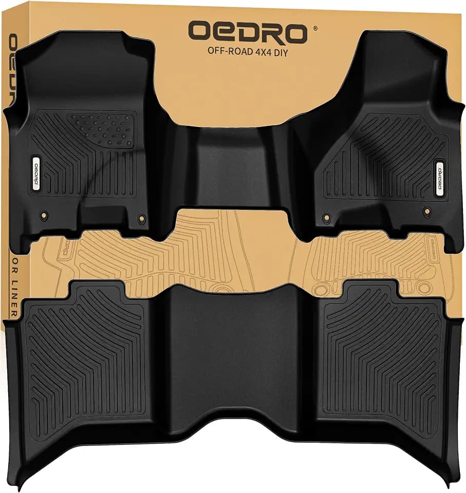 OEDRO Floor Mats Fit for 2013-2018 Dodge Ram 1500/2500/3500, Crew Cab ONLY