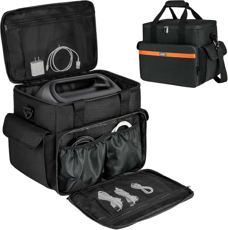 Travel Carrying Case Fits for Anker SOLIX S2000/C1000/Jackery Explorer 1000