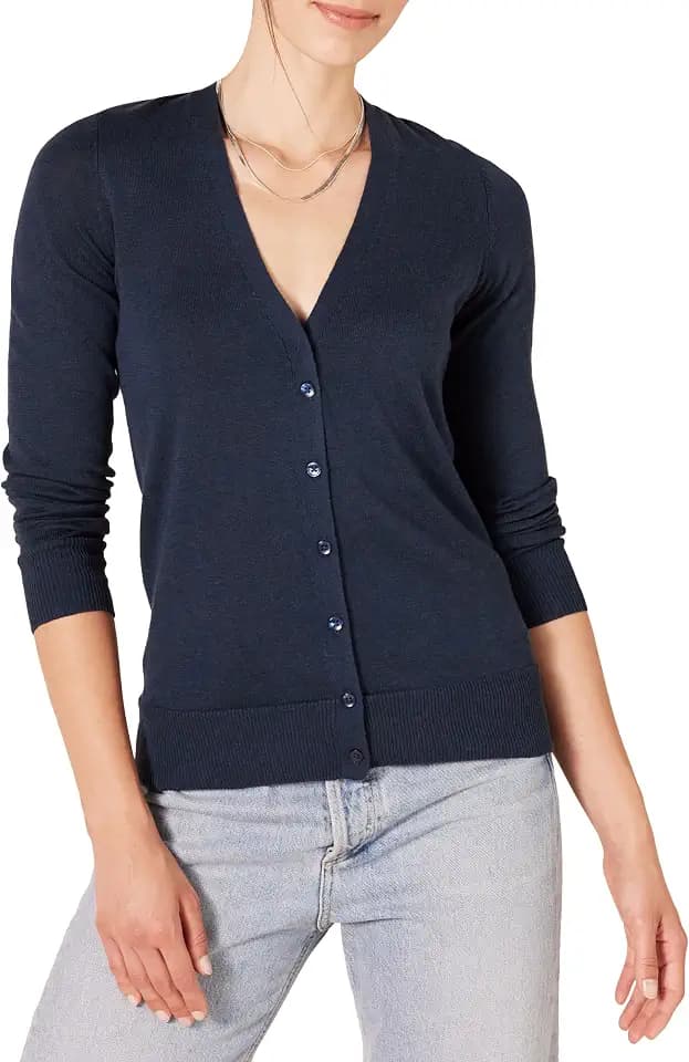 Amazon Essentials Women's Lightweight Cardigan Sweater