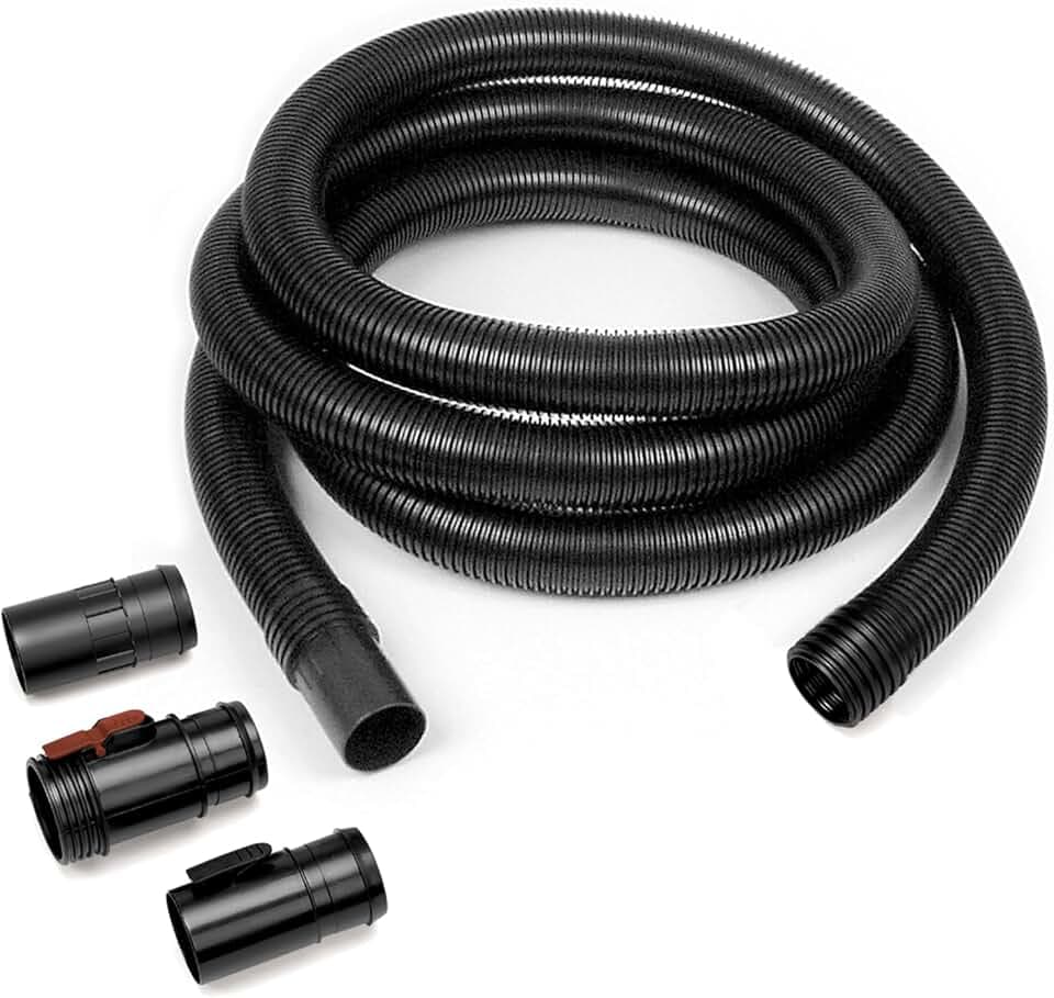 WORKSHOP Wet/Dry Vacs WS25022A 2-1/2-in. x 20-ft. Locking Shop Vacuum Hose