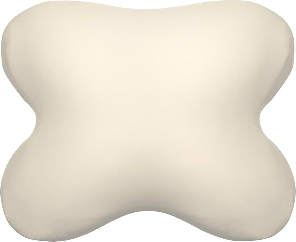 Edda Lux® Bezug passend für Tempur OMBRACIO Kissen, 60x50 cm, in Natur
