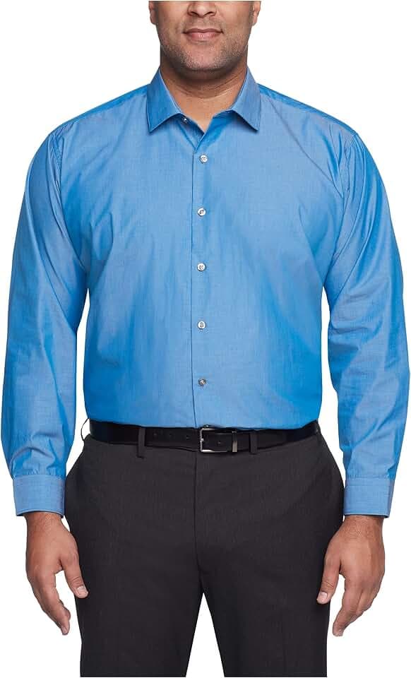 UNLISTED Men's Big and Tall Dress Shirt