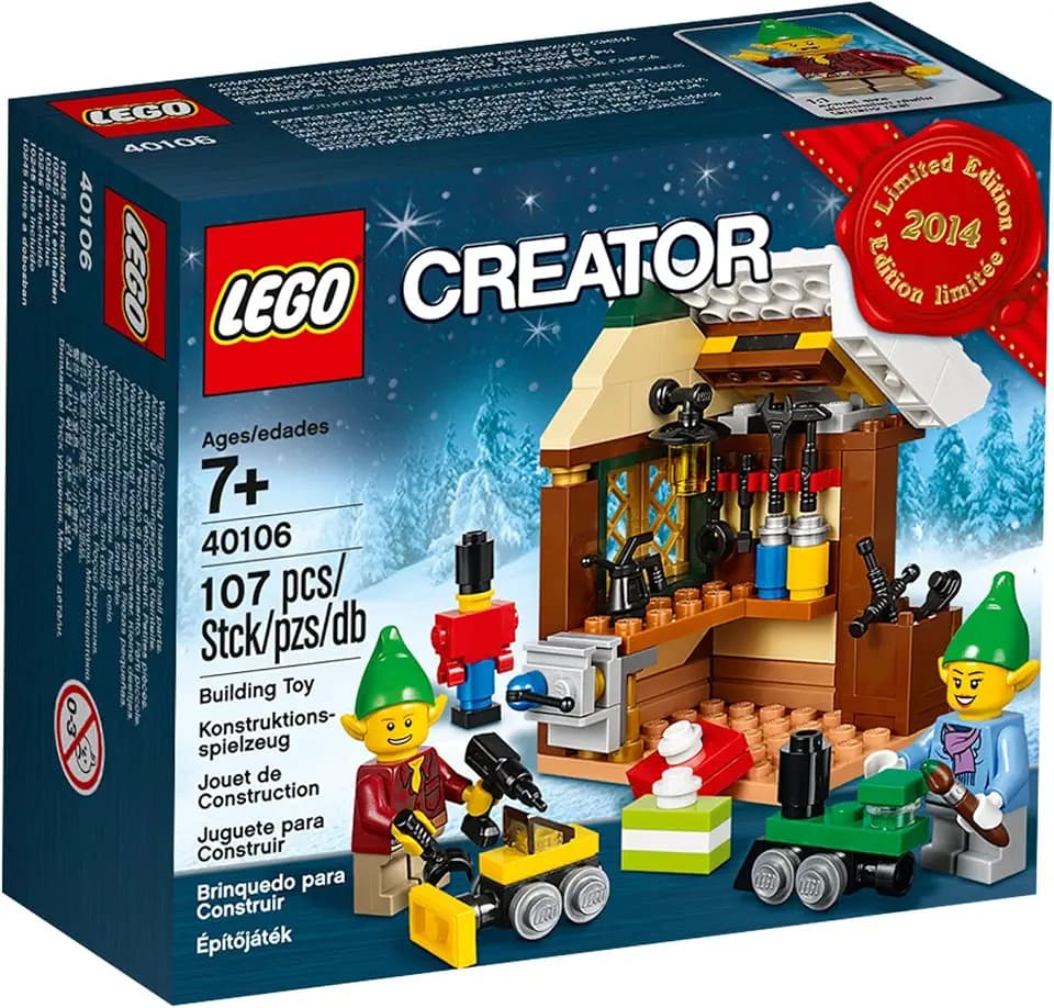 Lego Creator Toy Workshop Box Set 40106 2014 Limited Edition