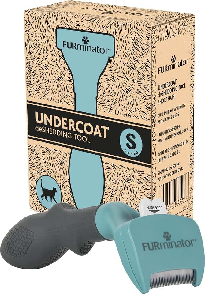 FURminator deShedding Tool Katzen Größe S Kurzhaar