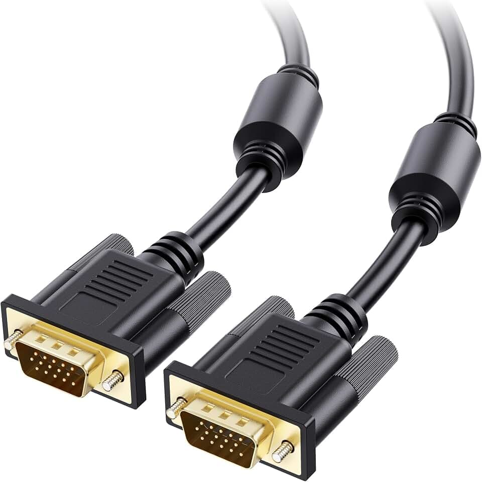 Cable Matters VGA Cable with Ferrites, VGA Cord, 10ft