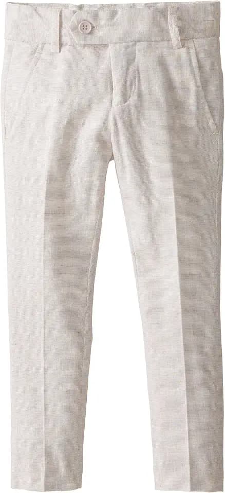 Isaac Mizrahi Little Boys' Chambray Linen Pant