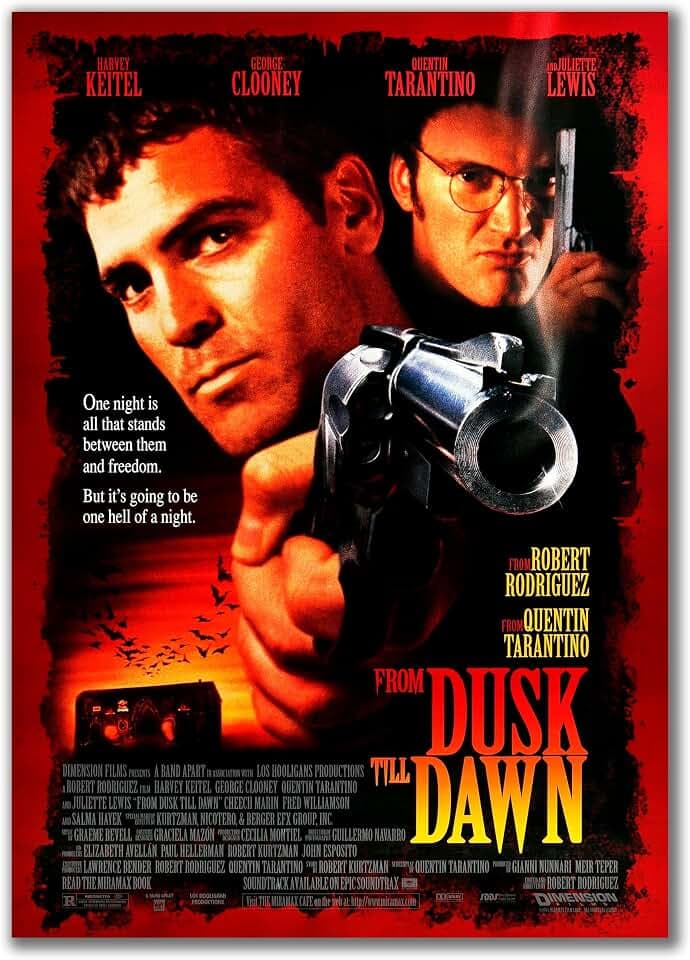 Filmposter "From Dusk Till Dawn"
