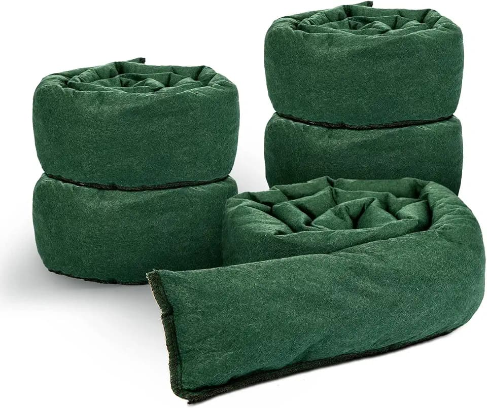 Sabary 5 Pcs Water Barriers for Flooding 5ft x 6.5in Sandless Sandbag