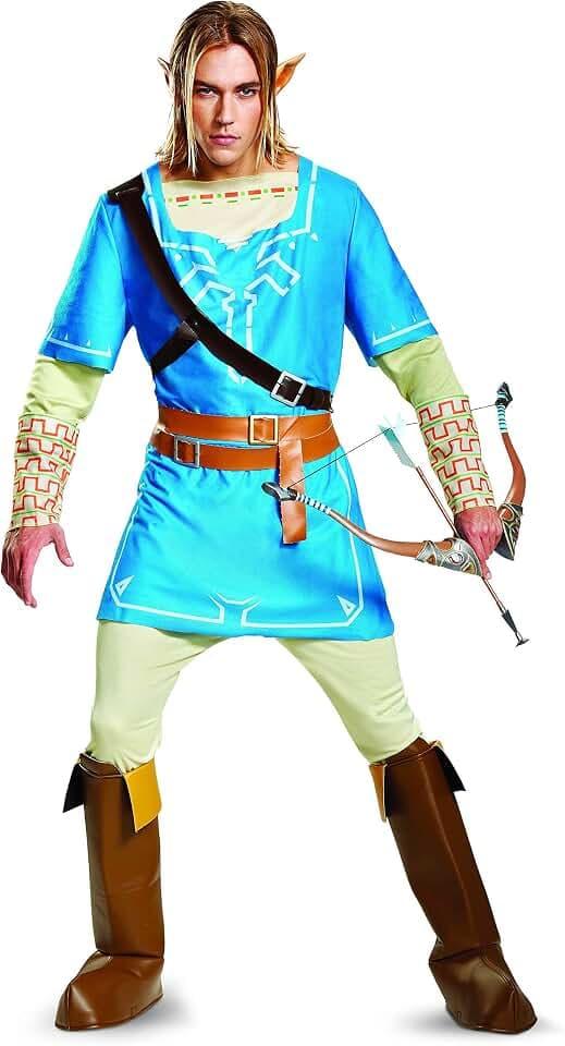 Disguise Herren Link Breath of the Wild Deluxe Erwachsenenkostüm