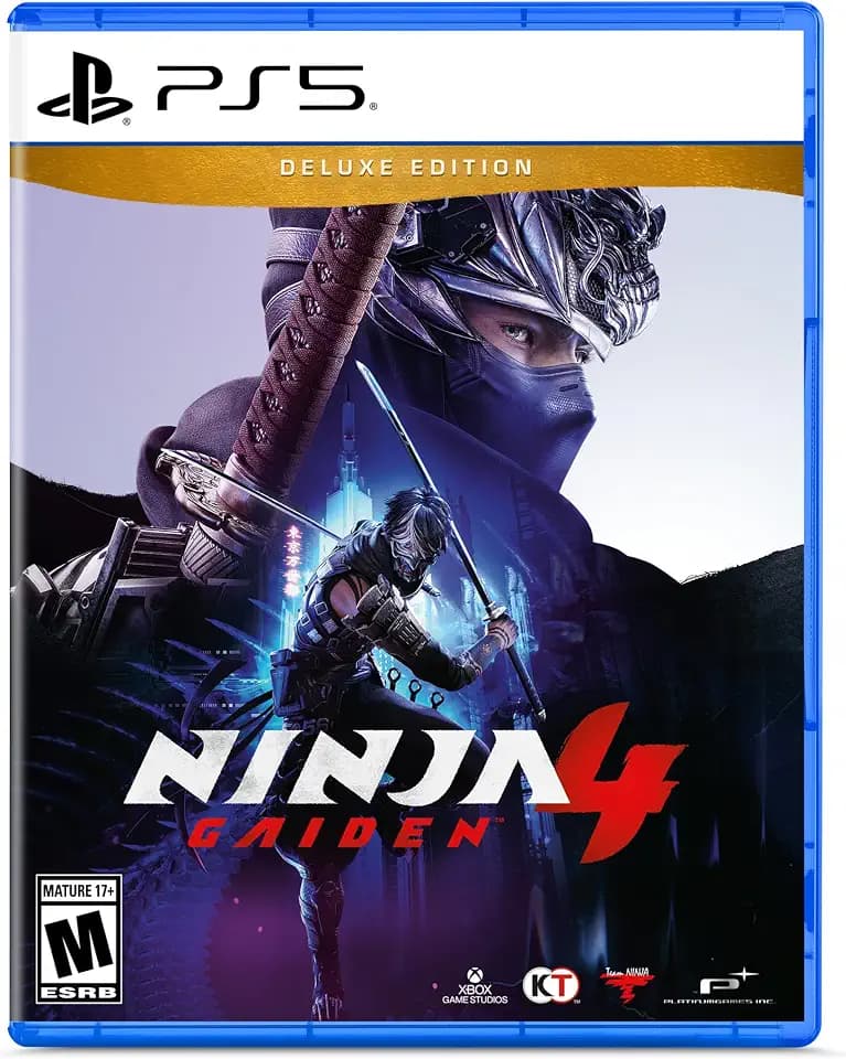 NINJA GAIDEN 4 | Deluxe Edition | PlayStation 5 [Disc + Code in Box]