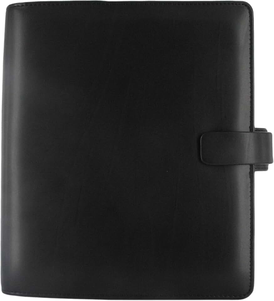 Filofax Metropol Persönlicher Organiser A5 schwarz