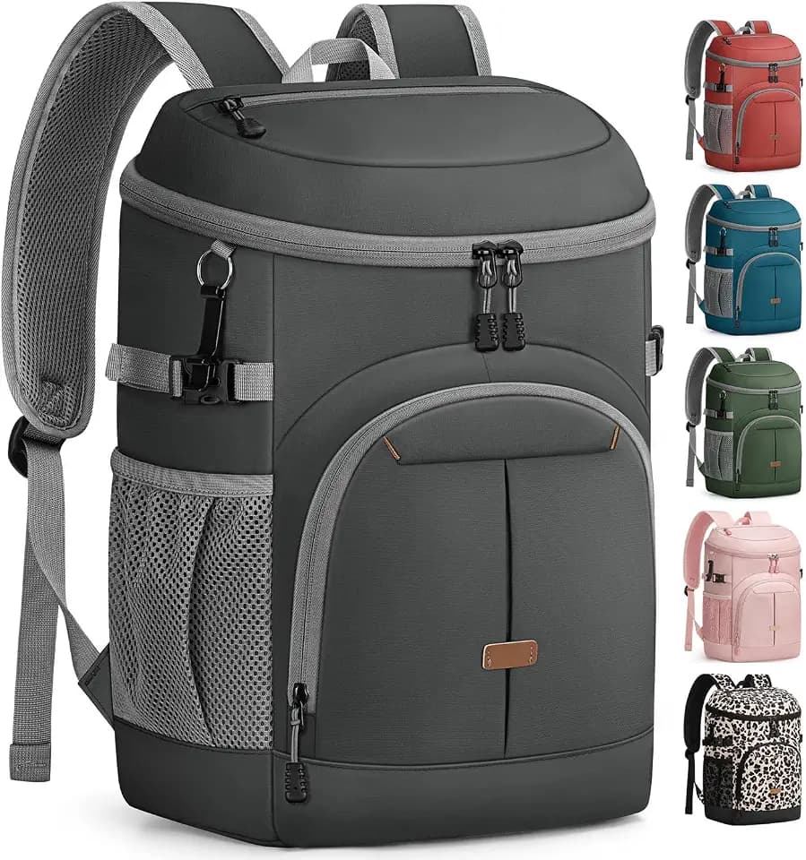 Pritent Backpack Cooler Insulated Cooler Backpack Beach Cooler Bag