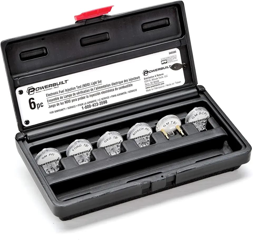 Alltrade 940580 Kit 73 Kraftstoffeinspritzungstest Noid Light Tool Set