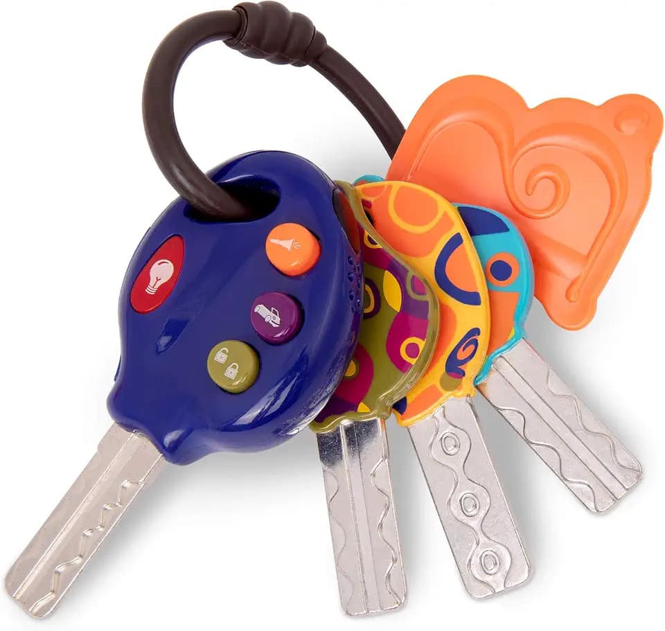B. toys LucKeys Spielzeug-Autoschlüssel mit Licht und Geräuschen, Blau
