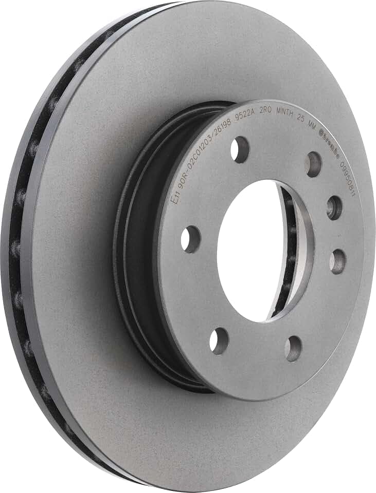 Brembo 09.9508.11 UV Coated Pillar Vented Front Brake Rotor MERCEDES-BENZ/MERCEDES-BENZ (FJDA)/VW OE# A9064210012